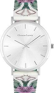 Montre à quartz pour femme christian lacroix, affichage analogique et bracelet en cuir. Catalogue géant, prix mini chez Diaytar Sénégal