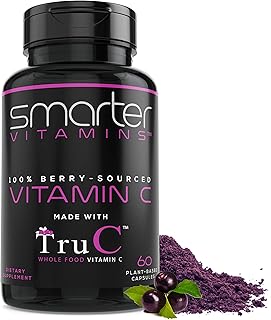 Supplément de vitamine c pour aliments entiers crus smarter vitamins, baies 100 %