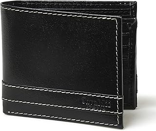 Portefeuille en cuir pour homme | protégé par rfid homme noir