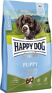 Happy dog sensible nourriture pour chiots à l'agneau et au riz 4 kg