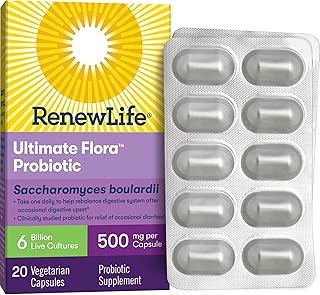 Probiotique renew life pour adultes 6 milliards d'ufc garantis supplément super flora