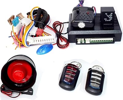 Système d'alarme de voiture universel avec portée de 500 mètres et télécommande