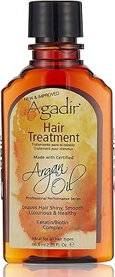 Traitement capillaire à l'huile d'argan d'agadir pour unisexe - traitement 2,25 oz