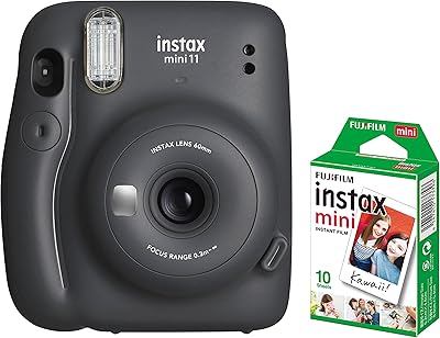 Appareil photo instantané fujifilm instax mini 11 + 1 pack de films