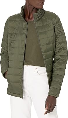 Veste imperméable légère à manches longues amazon essentials pour femme