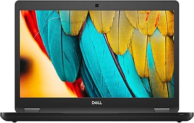 Ordinateur portable professionnel dell latitude 5490 | processeur intel core i5-8 de 8e