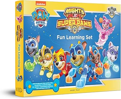 Nickelodeon paw patrol mighty pups super paws : ensemble d'apprentissage