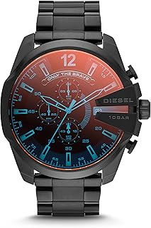 Montre à quartz chronographe en acier inoxydable diesel mega chief pour homme, or, montre à quartz en cuir dz4290. Comparez, choisissez, économisez sur Diaytar Sénégal
