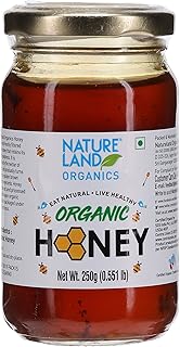 Miel nature land organics - pot en verre de 250g. Diaytar Sénégal : Innovation digitale et prix attractifs