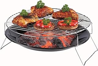 Gril à charbon portable tanawa, barbecue pliable facile à transporter pour une utilisation