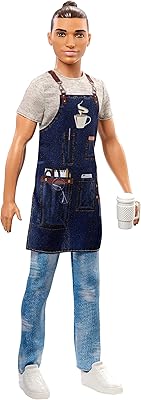 Barbie fxp05 fxp03 ken carrier bobby barista