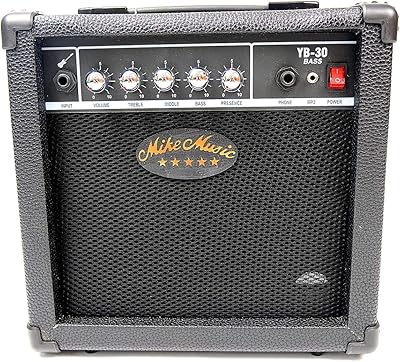 Amplificateur de guitare électrique mike music 20 - 30 watts