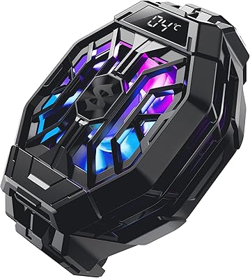 Refroidisseur mobile black shark fan cooler 2 pro avec affichage de la température