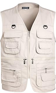 Gilet de chasse lesohybel pour hommes, gilet de voyage d'été pour le travail