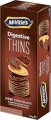 Biscuits digestifs fins mcvitie's au chocolat noir 150 g
