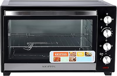 Four de cuisine électrique krypton 2000 w avec bac à miettes de 60