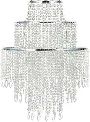 Lustre de plafond à sens unique, éclairage parapluie, lampe en cristal facile à