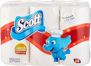 Serviettes en papier scott rouleau simple