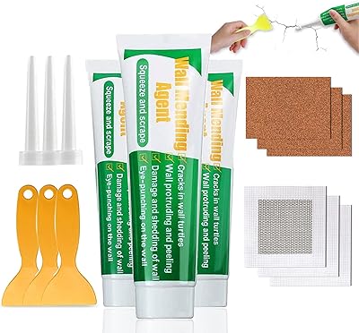 Kit de réparation de cloisons sèches et agent de réparation de cloisons sèches