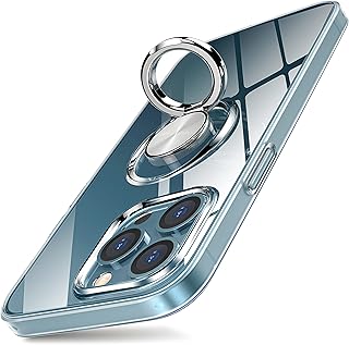Coque transparente sxt dsp pour iphone 12 pro max 2020 avec anneau
