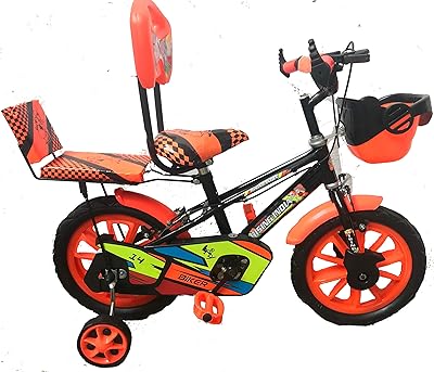 Vélo de sport effrayant pour enfants, taille 14 pouces, âge 3-5 ans
