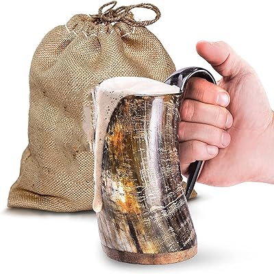 Tasse à boire originale viking the white shop tradesman - réservoir de bière