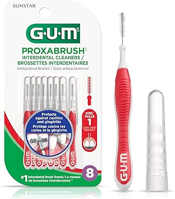 Brosse interdentaire proxabrush go-betweens extra ferme élimination de la plaque dentaire