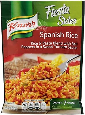 Riz espagnol knorr fiesta sides (paquet de 2) sac de 6 oz