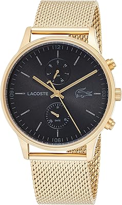 Montre à quartz pour homme, acier inoxydable doré - 2011098, or, bracelet. Diaytar : Faites des achats intelligents en quelques clics