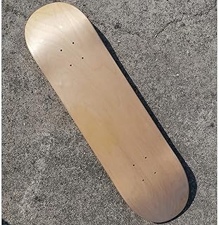 The white shop blank maple double twisted skateboard 8.0" accessoire de skateboard concave