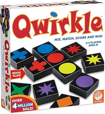 Mindware | quirkle uk edition (nouveau) | jeu de société | 5 ans