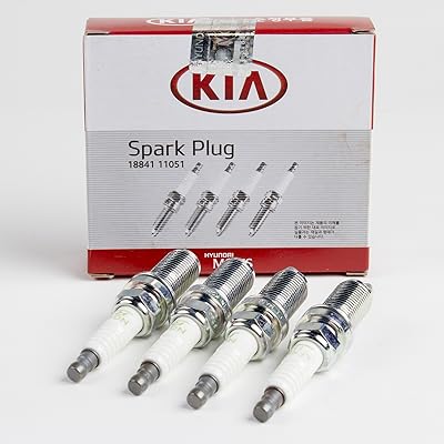 Bougies d'allumage d'origine hyundai kia qté = 4 pièces sorento (2009-2014)