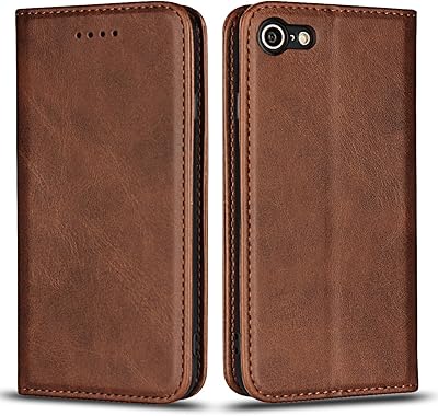 Icover case wallet design étui de protection pour iphone 7-8-se 2020 avec porte-cartes