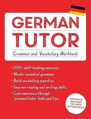 Tuteur d'allemand : cahier d'exercices de grammaire et de vocabulaire (apprendre l'allemand avec teach yourself) : cours débutant avancé à intermédiaire supérieur. Diaytar : Des prix qui défient toute concurrence