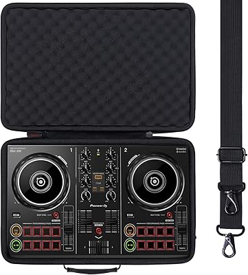 Sac de voyage rigide remplacement pour contrôleur dj pioneer pro (ddj-200)