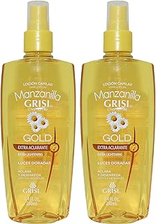 Lotion capillaire éclaircissante et démêlante à la camomille gracey manzanilla 248 ml