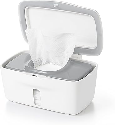 Distributeur de lingettes humides oxo tot perfect ball, gris