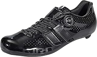 Chaussures de cyclisme giro factor techlace road pour hommes, noires, 33,5 eu