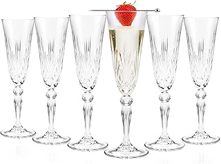 Ensemble de 6 verres rcr crystal melody, 160 ml 25600020006