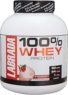 Poudre de protéines labrada nutrition - taille 5 lbs