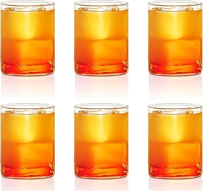 Gobelets à jus en verre borosil vision - 120 ml, blanc, 6 pièces