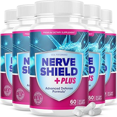 Complément nutritionnel nerf shield plus avec la formule neurologique avancée originale, composé