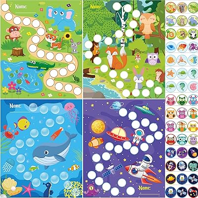 100 autocollants de tableau de motivation pour enfants, tableau de récompense en classe en 4 modèles avec 2160 mini autocollants effaçables à sec pour planificateur de tâches pour l'enseignement en classe ou pour un usage domestique. Simplifiez vos achats avec Diaytar, le e-commerce nouvelle génération