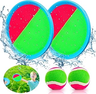 Michacos kids catch and play set, jouets de balle de sport avec balles