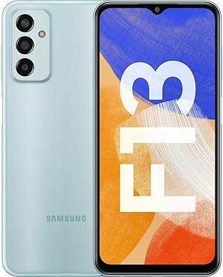 Samsung galaxy f13 (bleu cascade, 4 go de ram, 64 go de stockage)