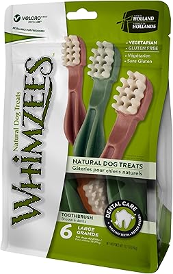 Traitement dentaire wemsz pour chiens, grande brosse à dents, 6 pièces 360g. Diaytar : Connectez-vous aux meilleures offres