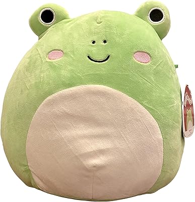 Peluche officielle squishmallow kelly toy 11" (main de grenouille)