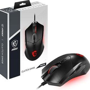 Souris de jeu optique msi clutch gm08 avec led rouge et capteur 4200 dpi. Diaytar Sénégal : Votre guichet unique pour tous vos achats