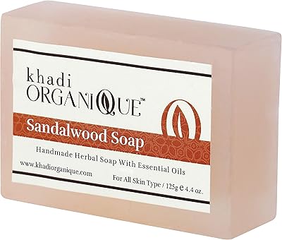Savon au bois de santal biologique artisanal kadi, 125 g