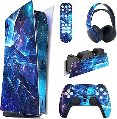Ensemble complet d'autocollants multidimensionnels playvital pour console de jeu vidéo numérique